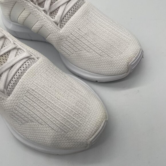 Adidas Swift Run Shoes Womens Sz 7 White EG9492‎ Knit Athletic Running Sneakers - Picture 3 of 12